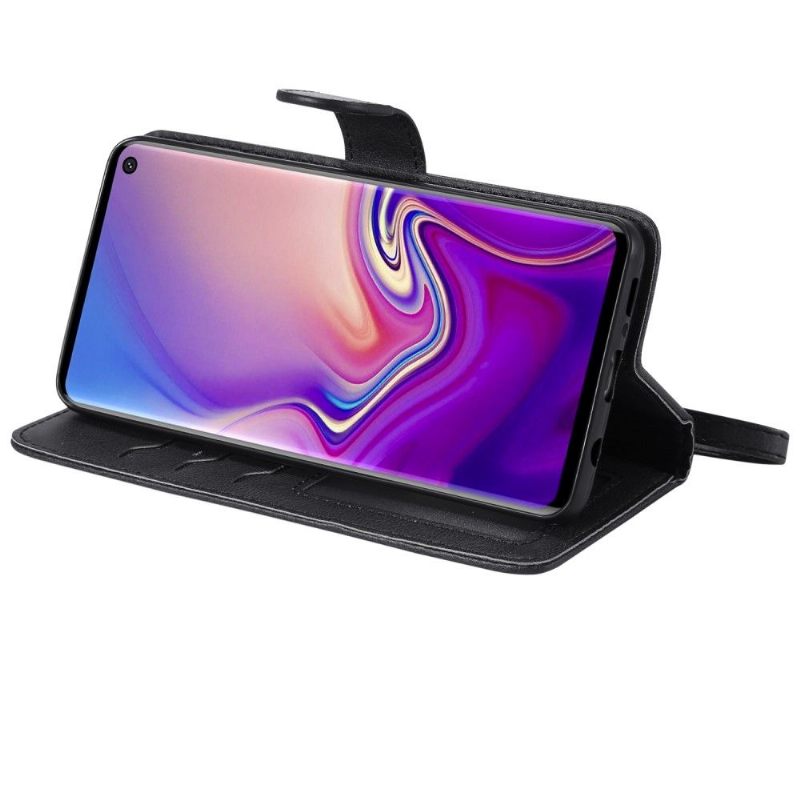 Hoesje Cover voor Samsung Galaxy S10 Magnetisch Kunstleer