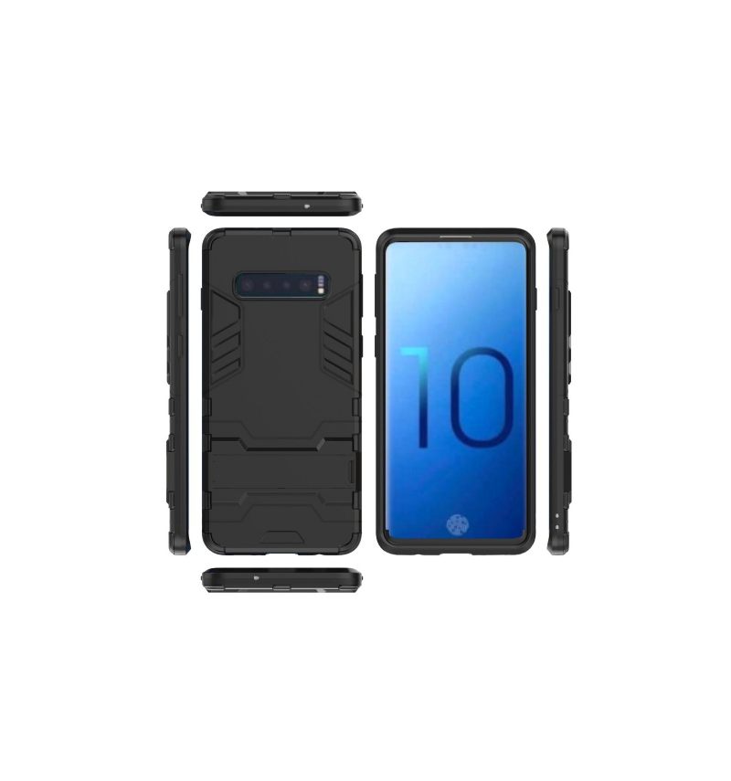 Hoesje voor Samsung Galaxy S10 Cool Guard Schokbestendig Met Geïntegreerde Standaard