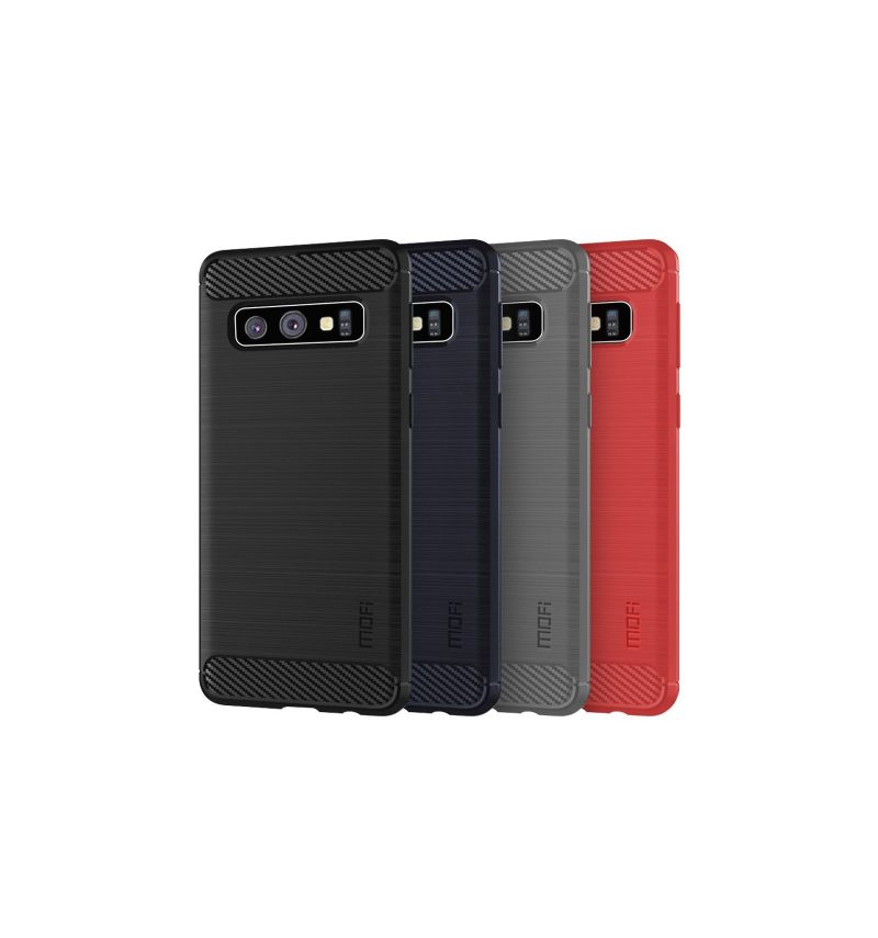 Hoesje voor Samsung Galaxy S10 Mofi Geborstelde Gel