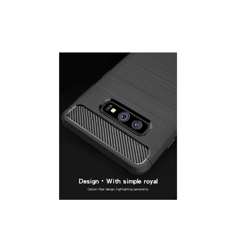 Hoesje voor Samsung Galaxy S10 Mofi Geborstelde Gel