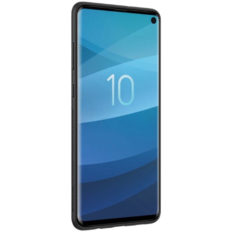 Hoesje voor Samsung Galaxy S10 Synthetische Vezel