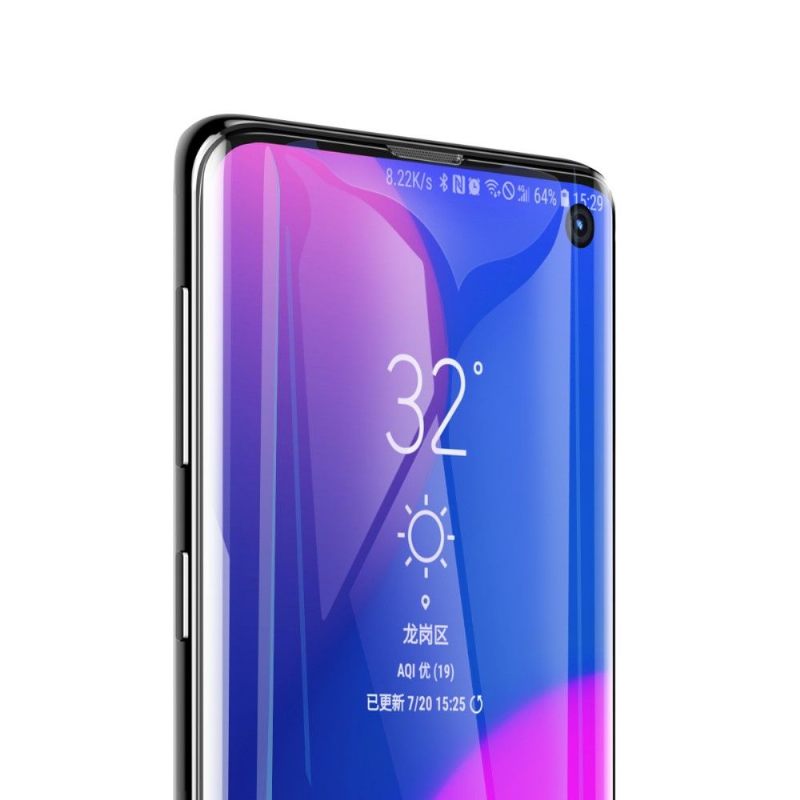 Samsung Galaxy S10 - 2 Gebogen Schermbeschermers