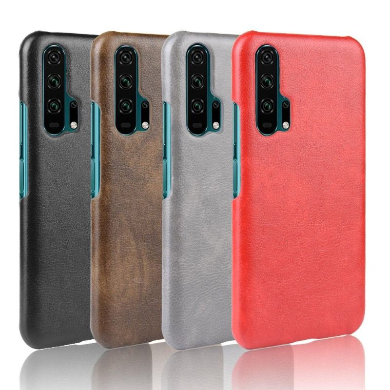 Telefoonhoesje voor Honor 20 Pro Bescherming Premium Leereffect