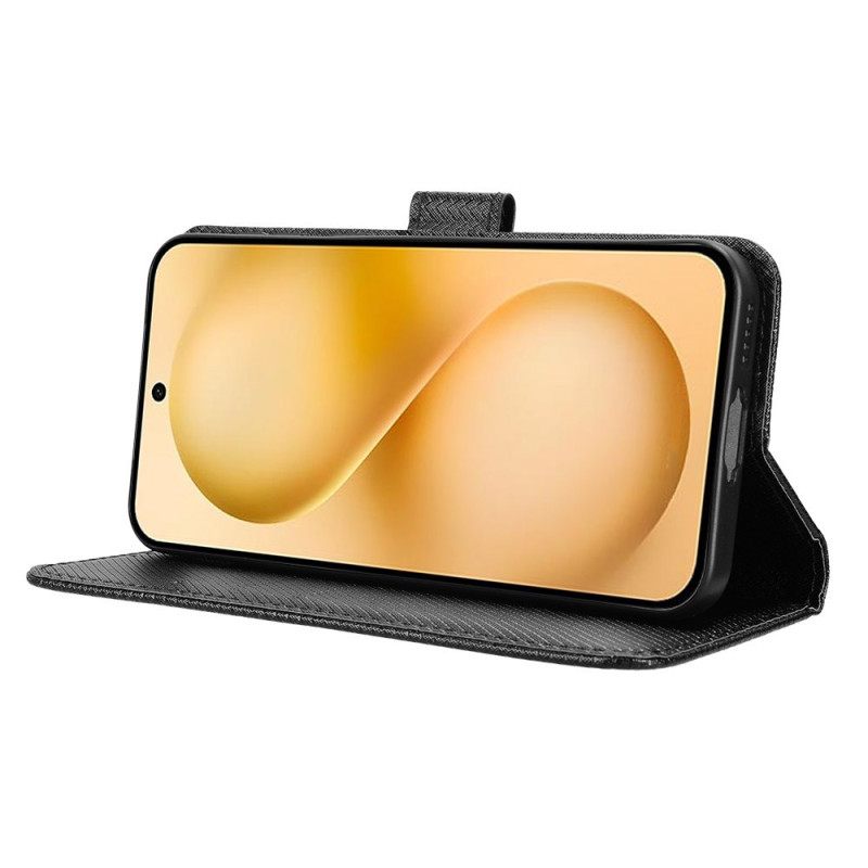 Bescherming Hoesje Vivo X200 Fe Imitatieleer Met Textuur