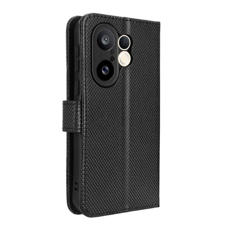 Bescherming Hoesje Vivo X200 Fe Imitatieleer Met Textuur