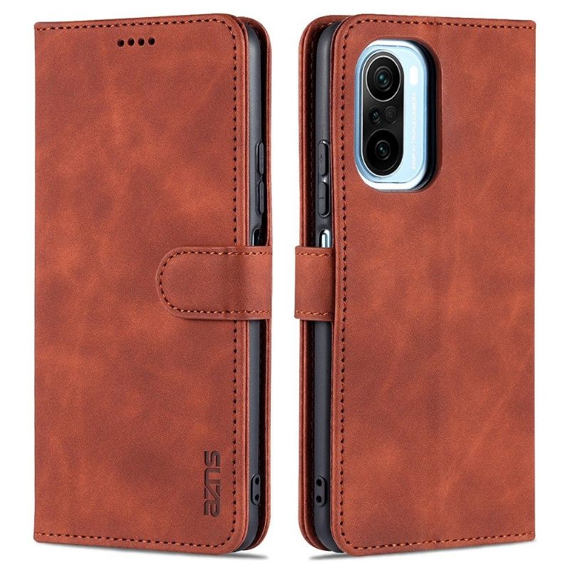 Case voor Xiaomi Mi 11i / Poco F3 Folio-hoesje Azns-kaarthouder
