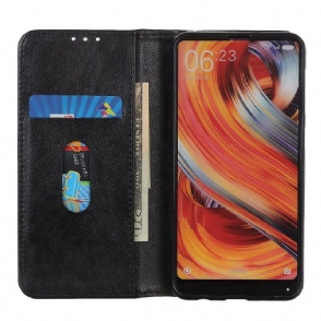 Cover voor Xiaomi Mi 11i / Poco F3 Folio-hoesje Sylvester Kunstleer