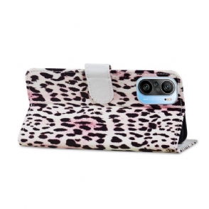 Flip Case voor Xiaomi Mi 11i / Poco F3 Luipaardpatroon
