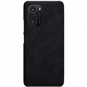 Flip Case voor Xiaomi Mi 11i / Poco F3 Qin-serie Leereffect