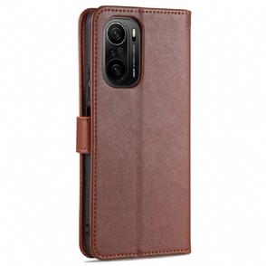 Folio-hoesje voor Xiaomi Mi 11i / Poco F3 Azns Kunstleer