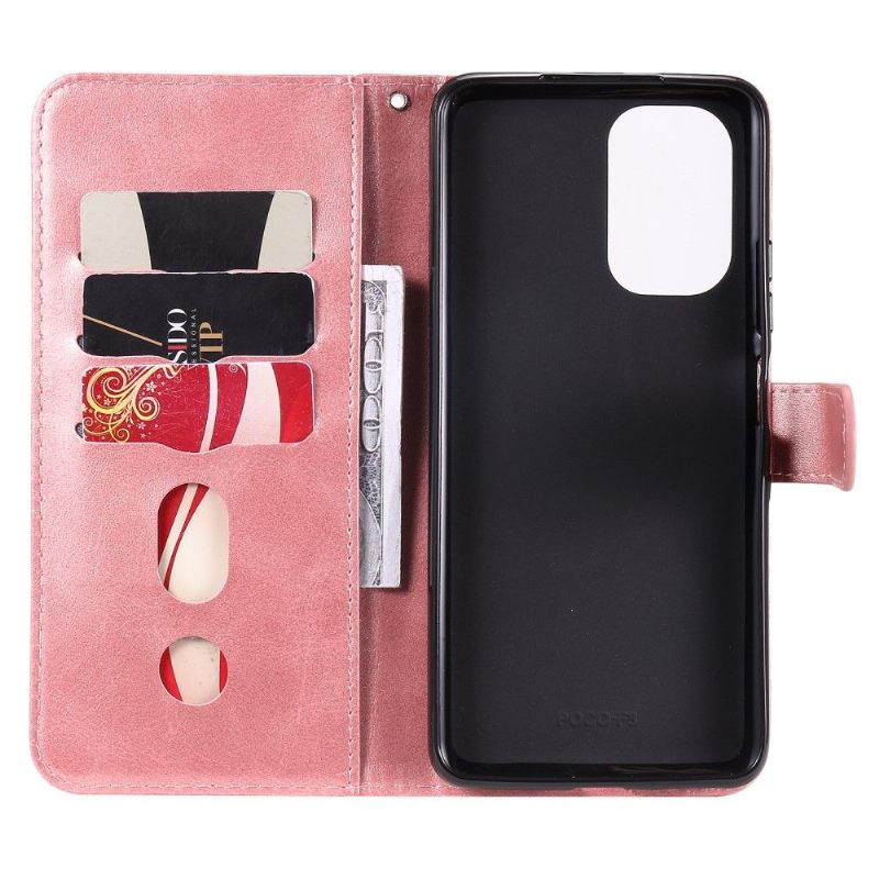 Folio-hoesje voor Xiaomi Mi 11i / Poco F3 Portemonnee Elena Portemonnee