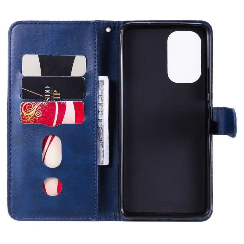 Folio-hoesje voor Xiaomi Mi 11i / Poco F3 Portemonnee Elena Portemonnee