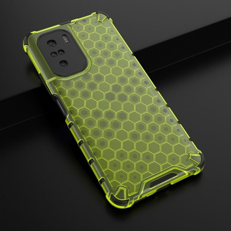 Hoesje voor Xiaomi Mi 11i / Poco F3 Honingraatontwerp