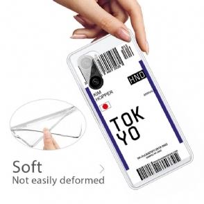 Hoesje voor Xiaomi Mi 11i / Poco F3 Instapkaart 05 Tokio