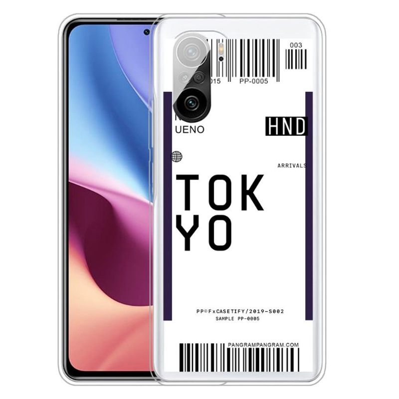 Hoesje voor Xiaomi Mi 11i / Poco F3 Instapkaart 05 Tokio