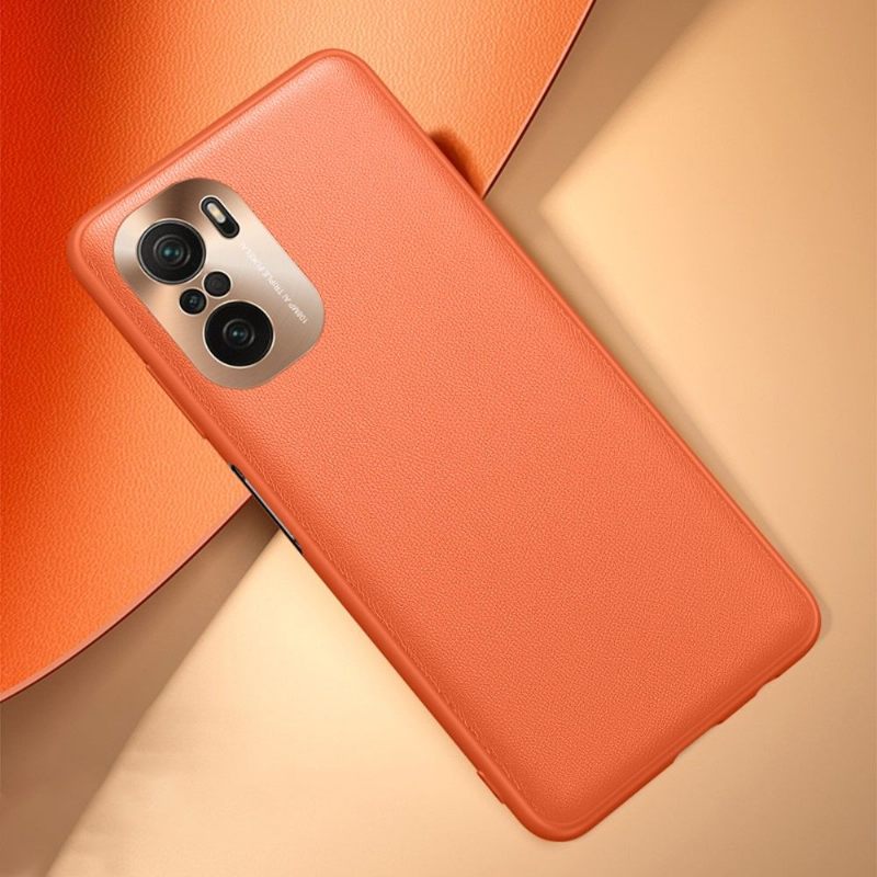 Hoesje voor Xiaomi Mi 11i / Poco F3 Kleur Stijl Leer Effect