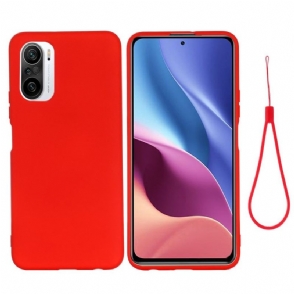 Hoesje voor Xiaomi Mi 11i / Poco F3 Puro Siliconenvloeistof