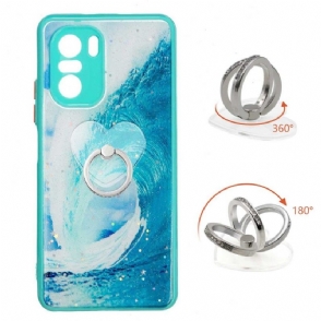 Hoesje voor Xiaomi Mi 11i / Poco F3 Zwaai Met Ring