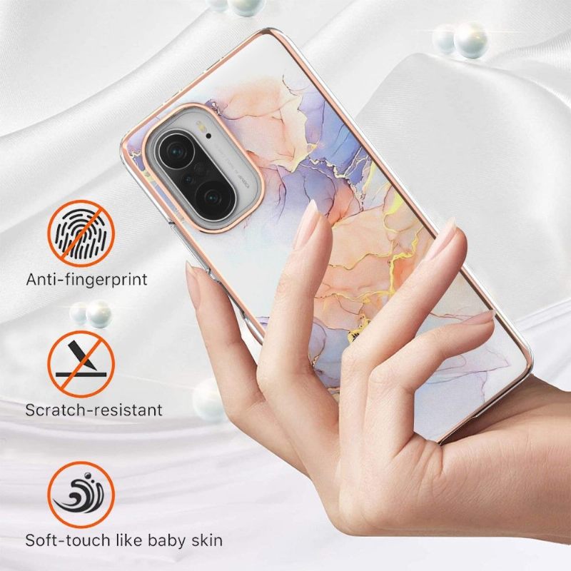 Telefoonhoesje voor Xiaomi Mi 11i / Poco F3 Gekleurd Marmer