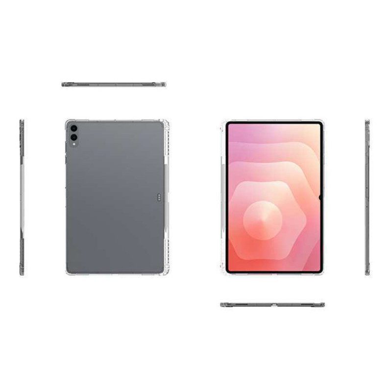 Hoesje Samsung Galaxy Tab S11 Ultra Transparant Met Stylushouder Bescherming Hoesje