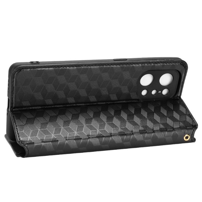 Folio-hoesje voor Oppo Find X5 Ontwerpgeometrie