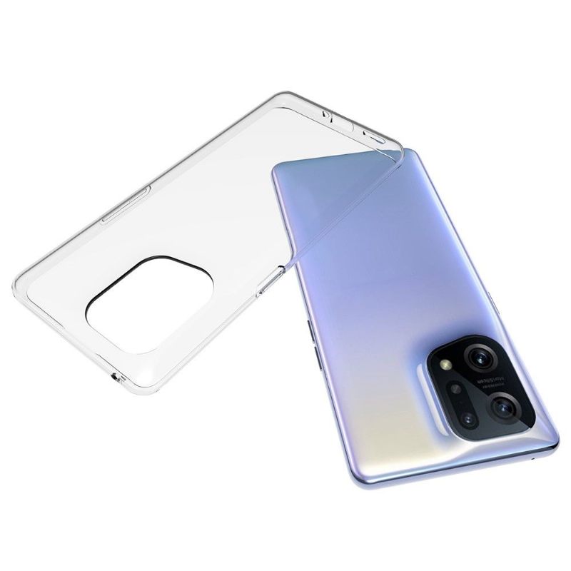 Hoesje voor Oppo Find X5 Prem's Transparant