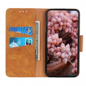 Cover voor Honor 50 / Huawei Nova 9 Edouard Kunstleer Vintage