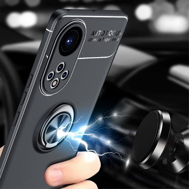 Telefoonhoesje voor Honor 50 / Huawei Nova 9 Bescherming Siliconen Met Roterende Ondersteuning