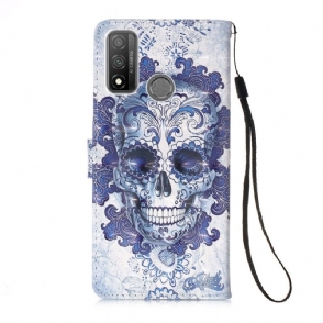 Folio-hoesje voor Huawei P Smart 2020 Calavera-patroon