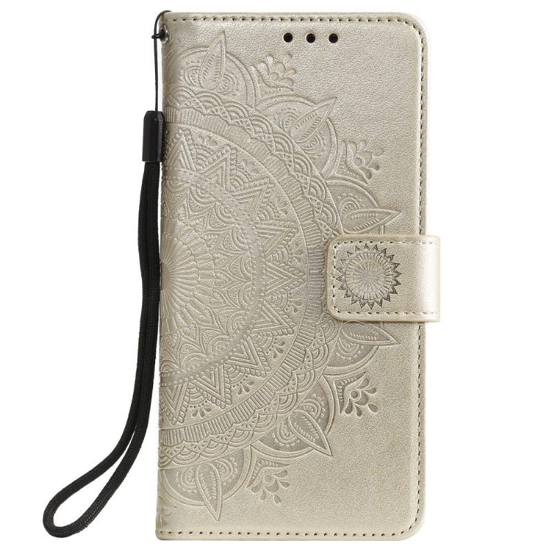 Folio-hoesje voor Huawei P Smart 2020 Mandala-zonreliëf