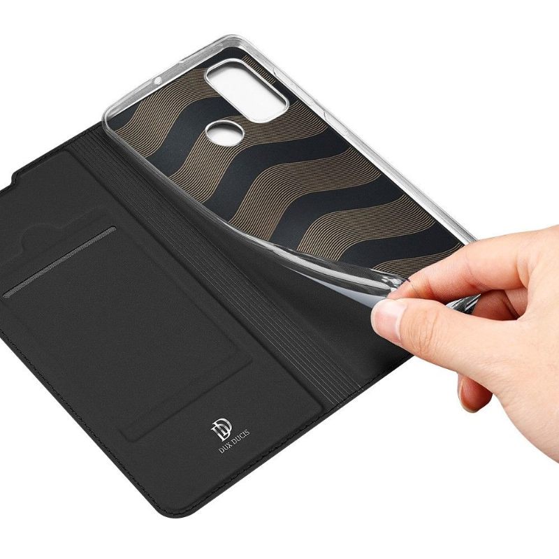 Folio-hoesje voor Huawei P Smart 2020 Satijnen Coating