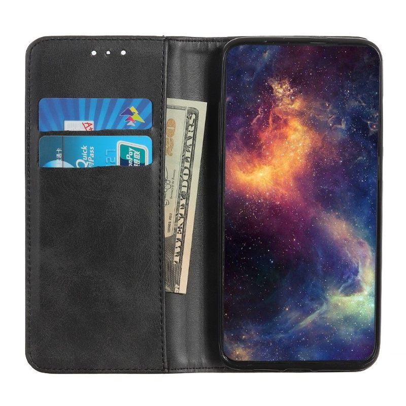 Folio-hoesje voor Huawei P Smart 2020 Simone Verouderd Leereffect