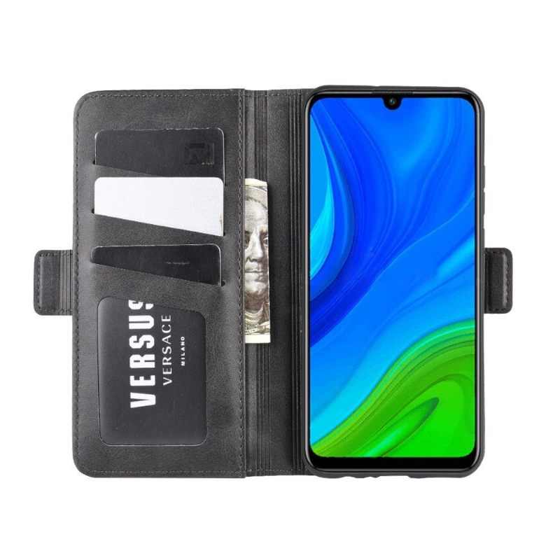 Leren Hoesje voor Huawei P Smart 2020 Bescherming Mat Kunstleer Hoes