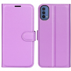 Folio-hoesje voor Moto E40 / E30 / E20 Klassiek