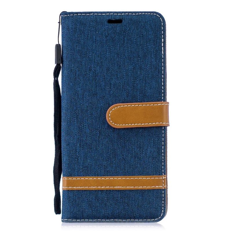 Case voor Huawei P30 Pro Bescherming Stoffen Hoes Met Riem