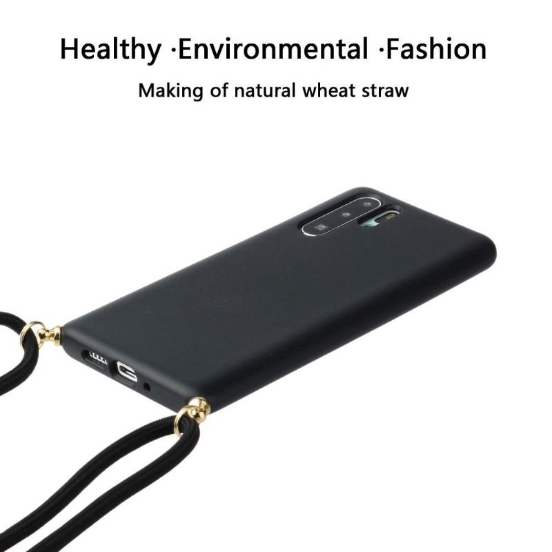 Hoesje voor Huawei P30 Pro Anti-fall Met Schouderriem