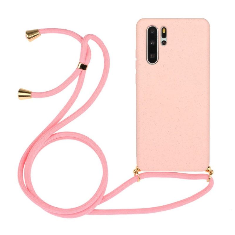 Hoesje voor Huawei P30 Pro Anti-fall Met Schouderriem