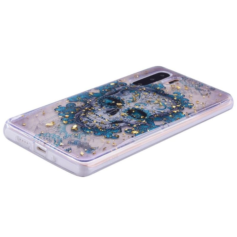 Hoesje voor Huawei P30 Pro Bloemenschedel