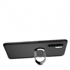 Hoesje voor Huawei P30 Pro Mat Effect Met Magnetische Ondersteuning