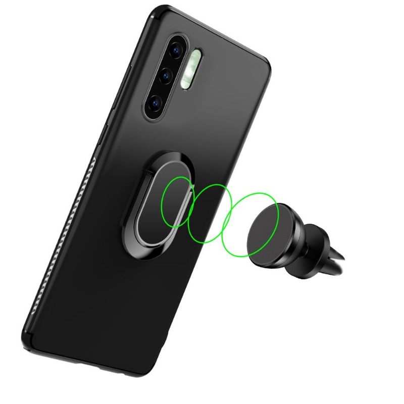 Hoesje voor Huawei P30 Pro Mat Effect Met Magnetische Ondersteuning