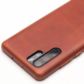 Hoesje voor Huawei P30 Pro Qialino Premium Leder - Bruin
