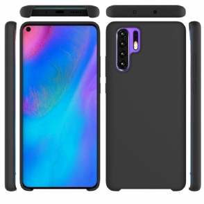 Hoesje voor Huawei P30 Pro Vloeibare Siliconen