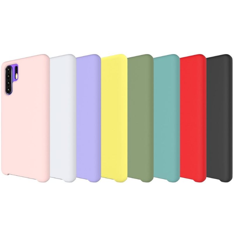Hoesje voor Huawei P30 Pro Vloeibare Siliconen