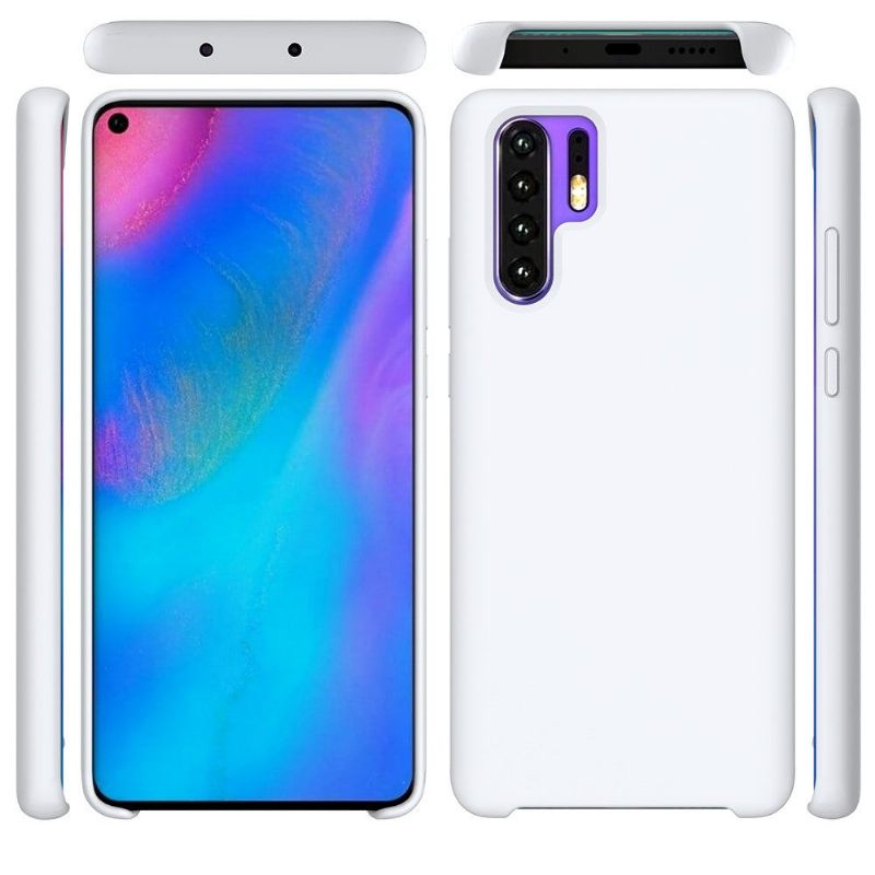 Hoesje voor Huawei P30 Pro Vloeibare Siliconen