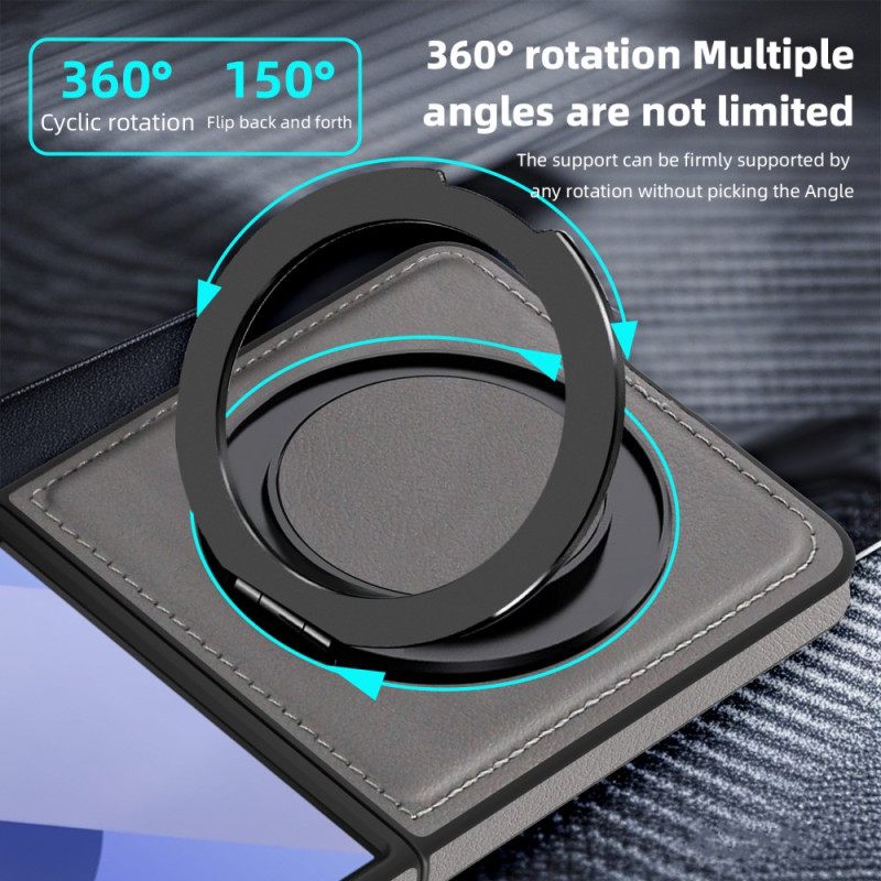 Case Hoesje Samsung Galaxy Z Flip 7 Telefoonhoesje Compatibel Met Magsafe Ring Houder