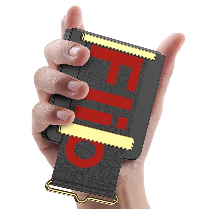 Case Hoesje Samsung Galaxy Z Flip 7 Telefoonhoesje Gkk-riem