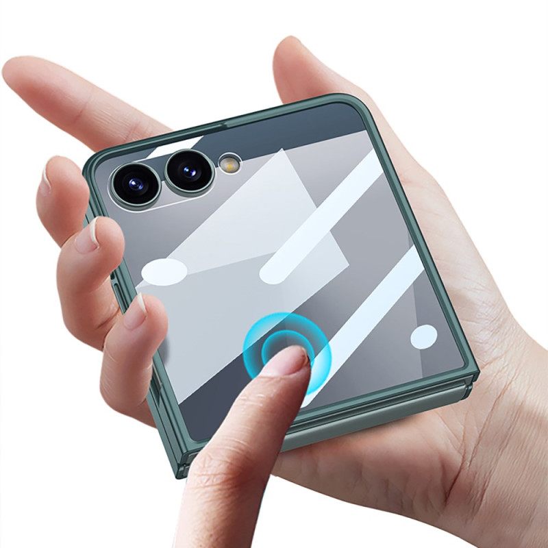 Case Hoesje Samsung Galaxy Z Flip 7 Telefoonhoesje Gkk-riem