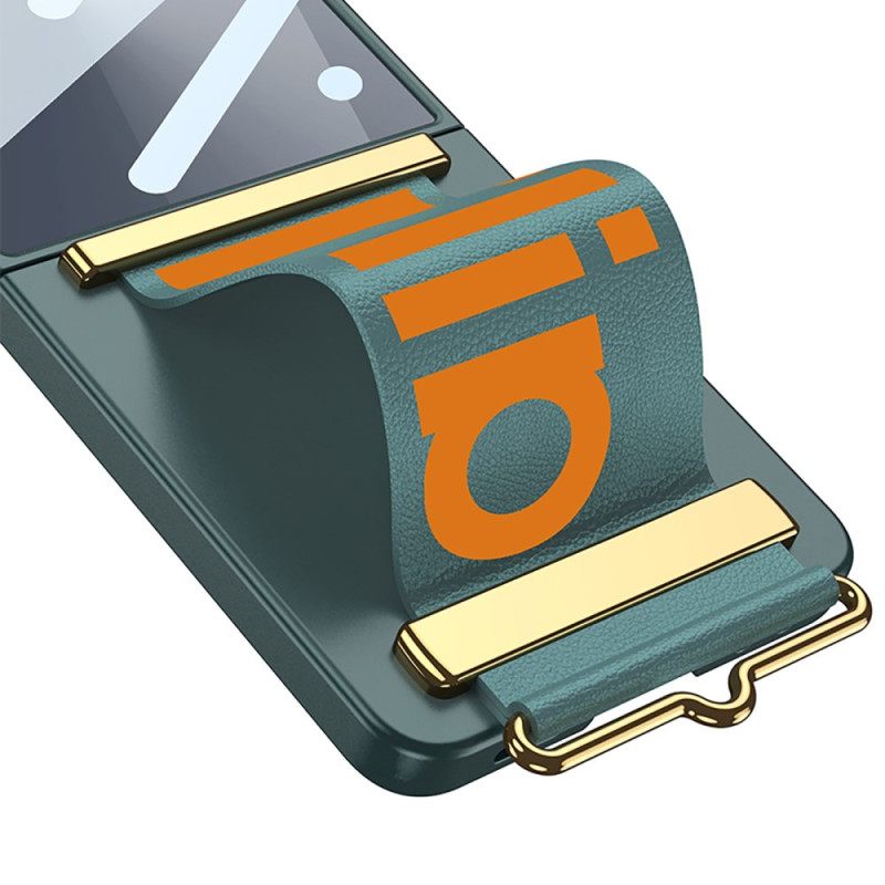 Case Hoesje Samsung Galaxy Z Flip 7 Telefoonhoesje Gkk-riem