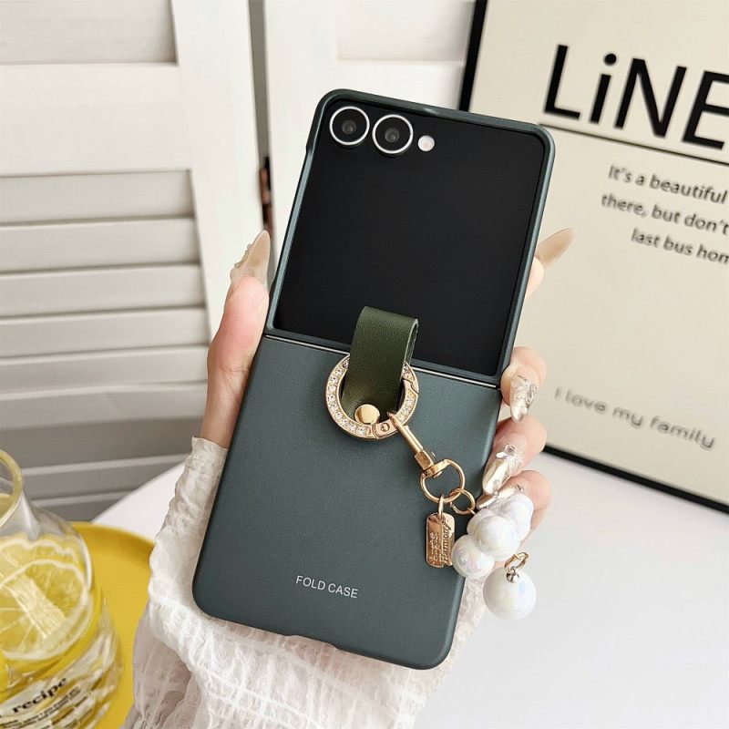 Case Hoesje Samsung Galaxy Z Flip 7 Telefoonhoesje Ultradunne Hanger