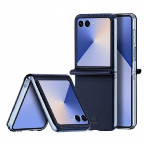 Cover Hoesje Samsung Galaxy Z Flip 7 Telefoonhoesje Bril-serie Dux Ducis